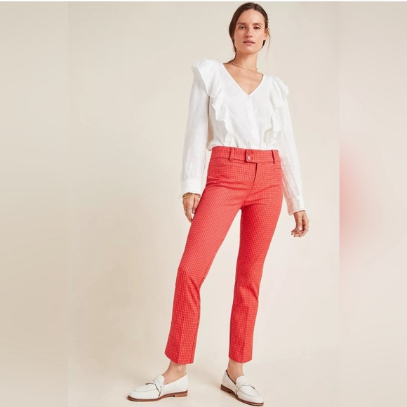 Anthropologie Pants - Anthropologie The Essential Slim Trousers, Size 4